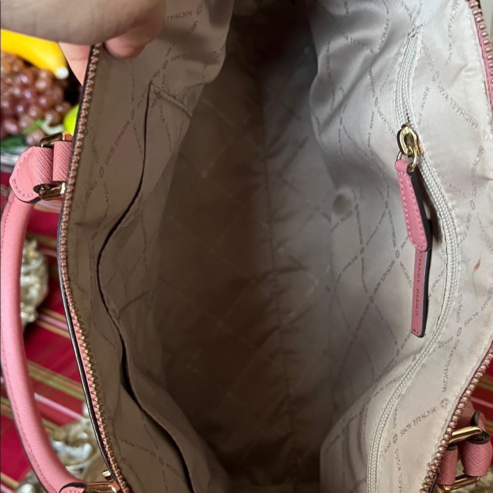 Michael Kors Pink Tote Bag - Picture 3 of 6